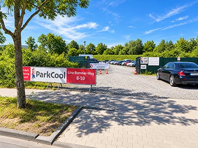Flughafen-Parkplatz von ParkCool (Shuttle-Service) | Freifläche