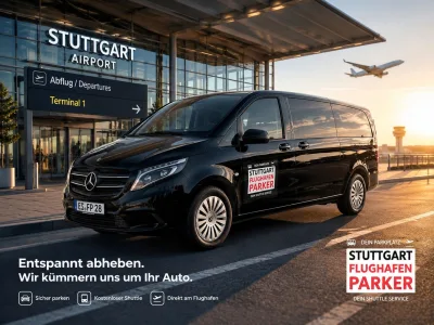 Flughafen-Parkplatz von P10 Aussenparkplatz - (Shuttle-Service) | Stuttgart Flughafen Parker