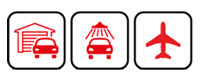 Logo von ParkenFlughafenDUS (Shuttle-Service) | Freifläche